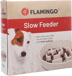 Slow feeder kana - Beige 700ml 18cm